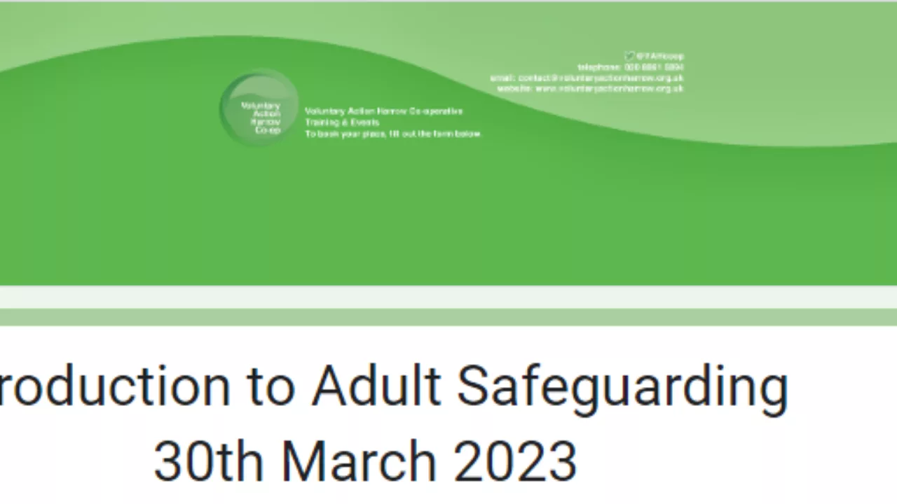 Introduction to Adult Safeguarding - photo