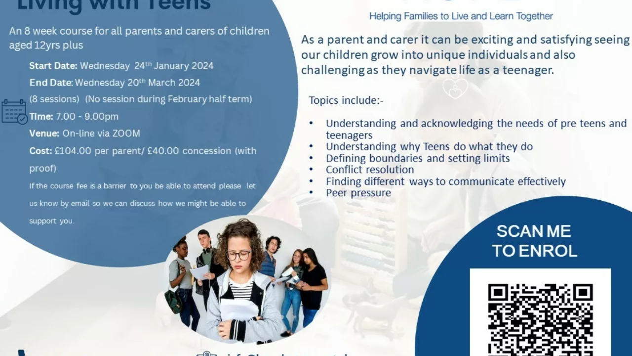 ONLINE Living With A Teenager Course - photo