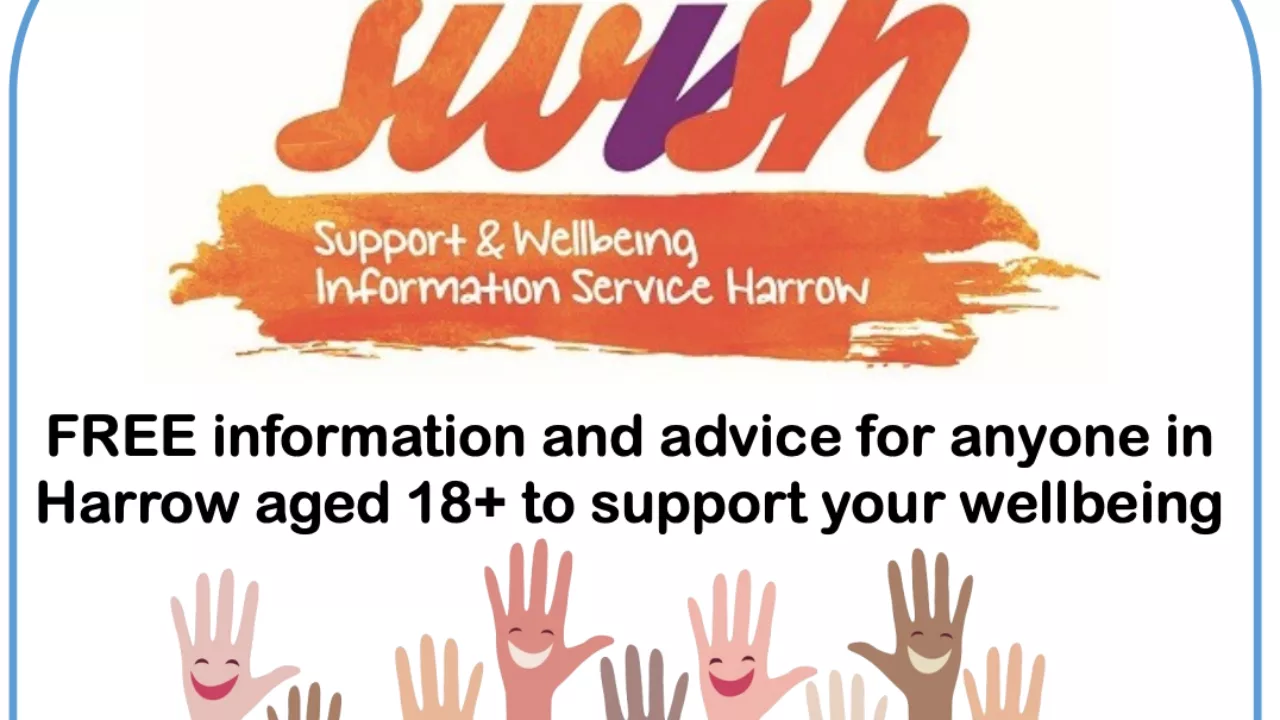 Support & Wellbeing Information Service Harrow (SWiSH) - photo